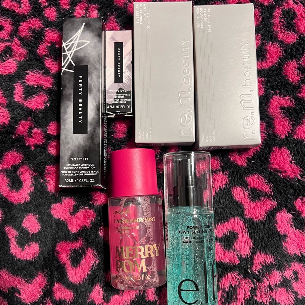 Fenty beauty & r.e.m beauty makeup bundle